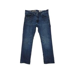 TK Axel Slim Boot Jeans Mens 32 x 32 Medium Wash Stretch Denim Casual